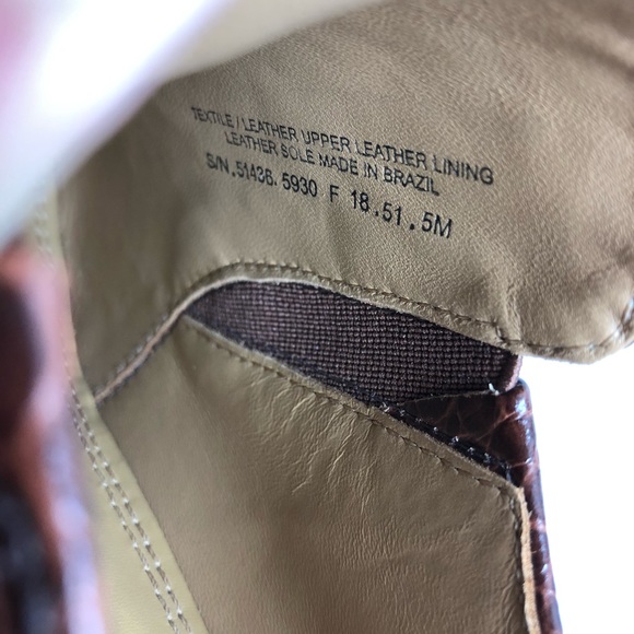 Tory Burch Brown Ankle Boots Size 5M - Picture 7 of 8